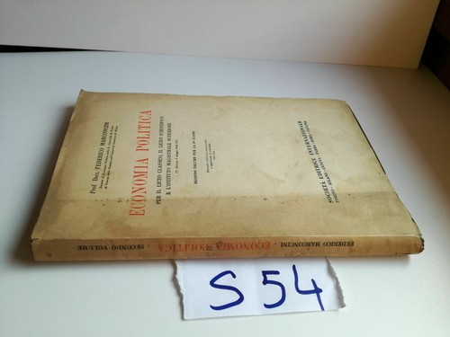 Economia politica federico - ,